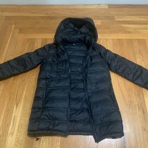 Zara black Puffer coat